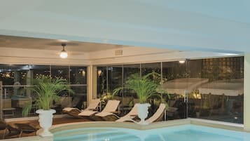 Sauna, bain Ă remous