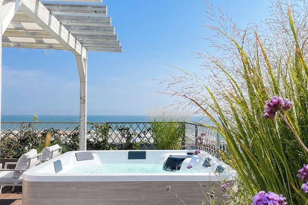 Camera Junior, idromassaggio | Terrazza/patio