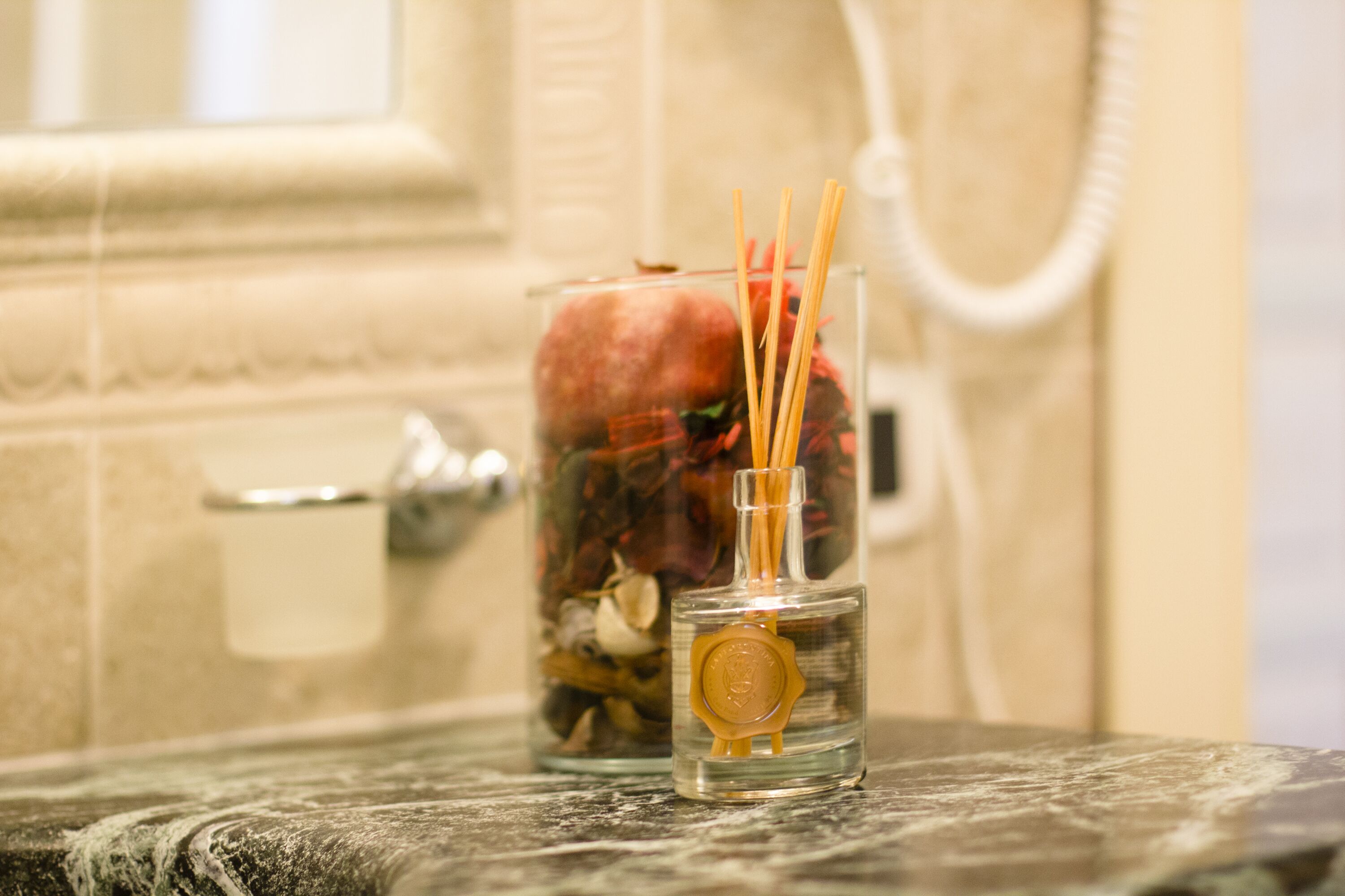 superior double room (jetted shower) | bathroom | free toiletries, hair dryer, slippers, bidet