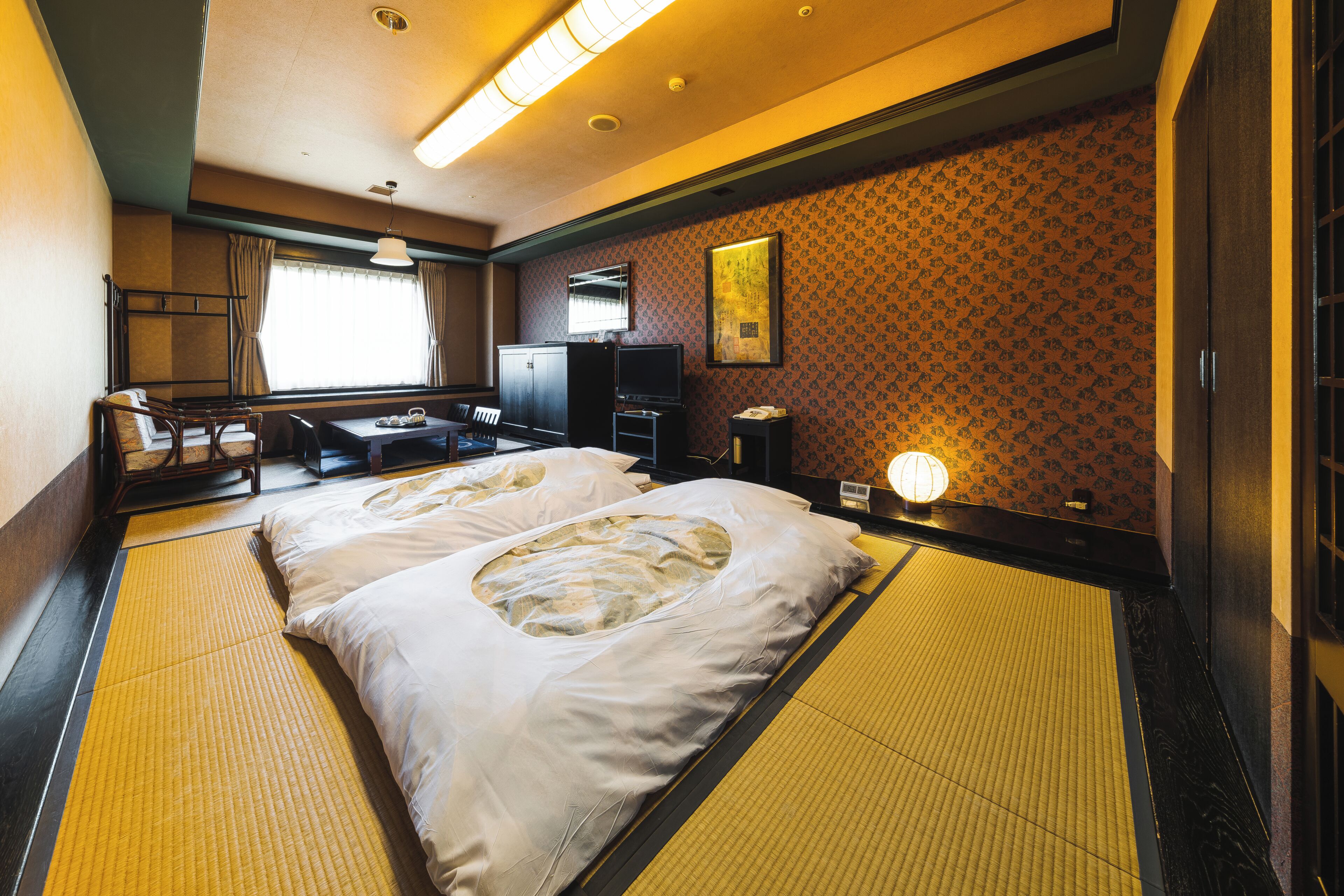 Japanese-style Room, Non Smoking | Premium bedding, desk, laptop workspace, iron/ironing board
