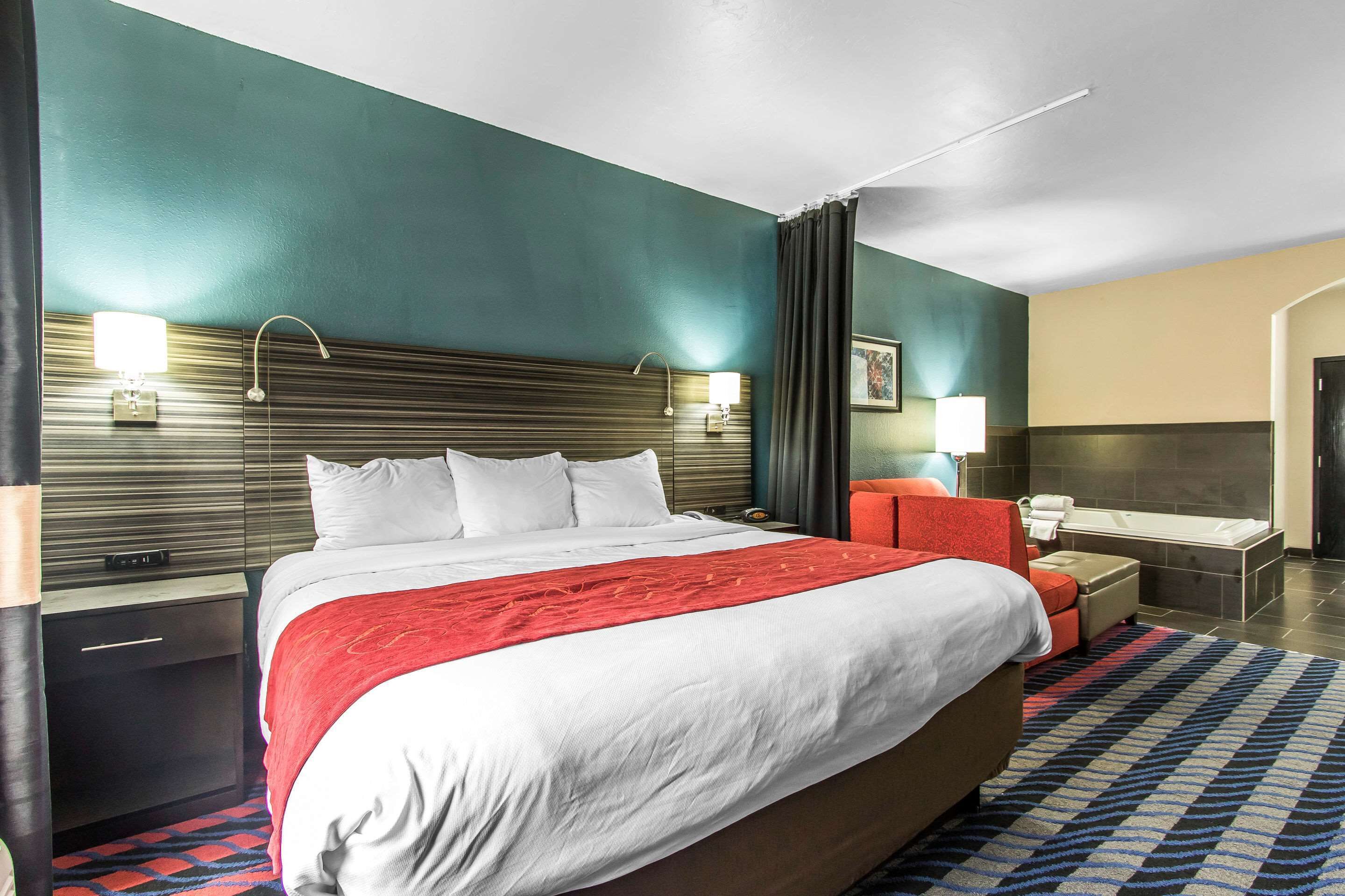 suite, 1 king bed with sofa bed, accessible, non smoking | desk, iron/ironing board, free cots/infant beds, free rollaway beds