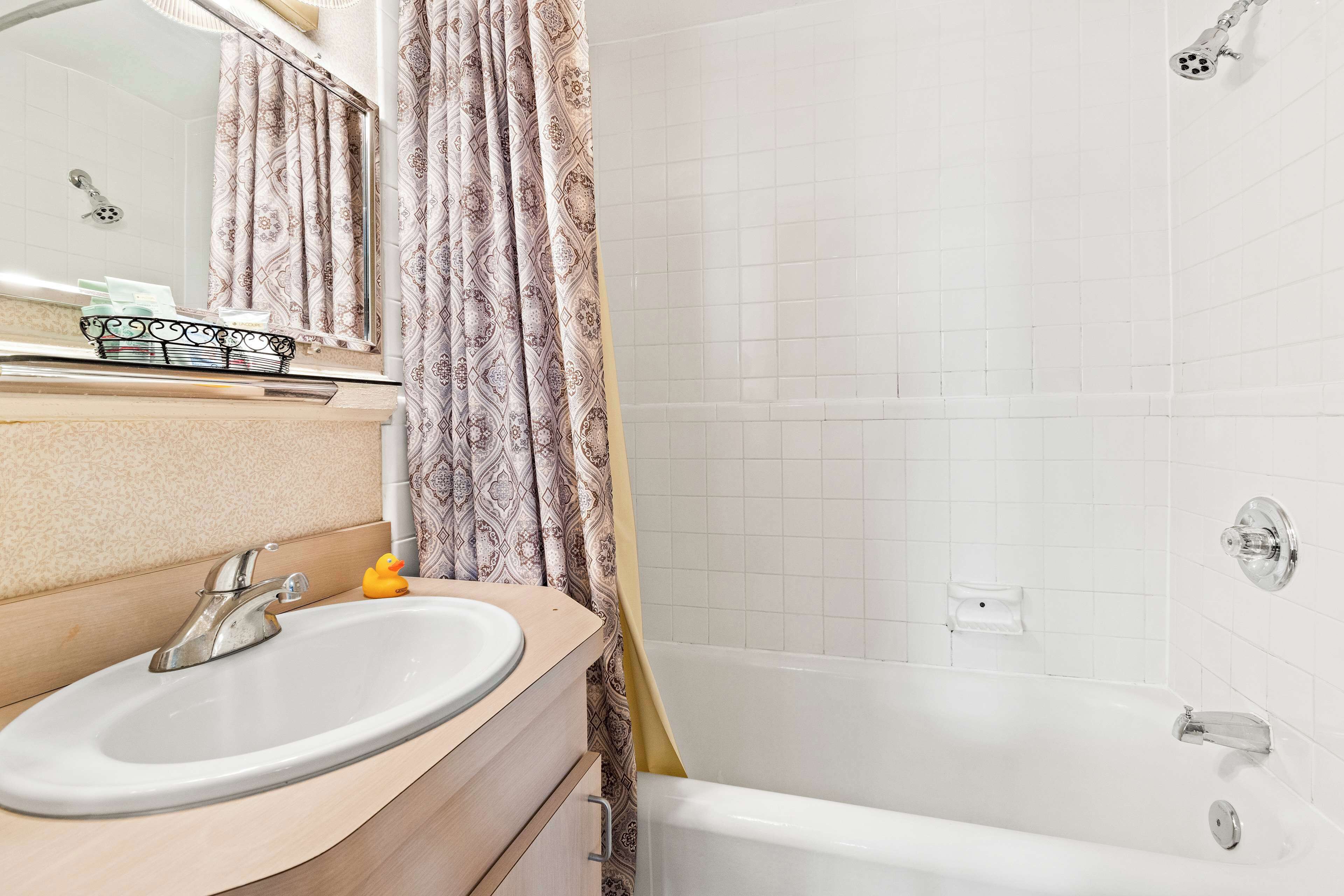 free toiletries, hair dryer, towels, soap