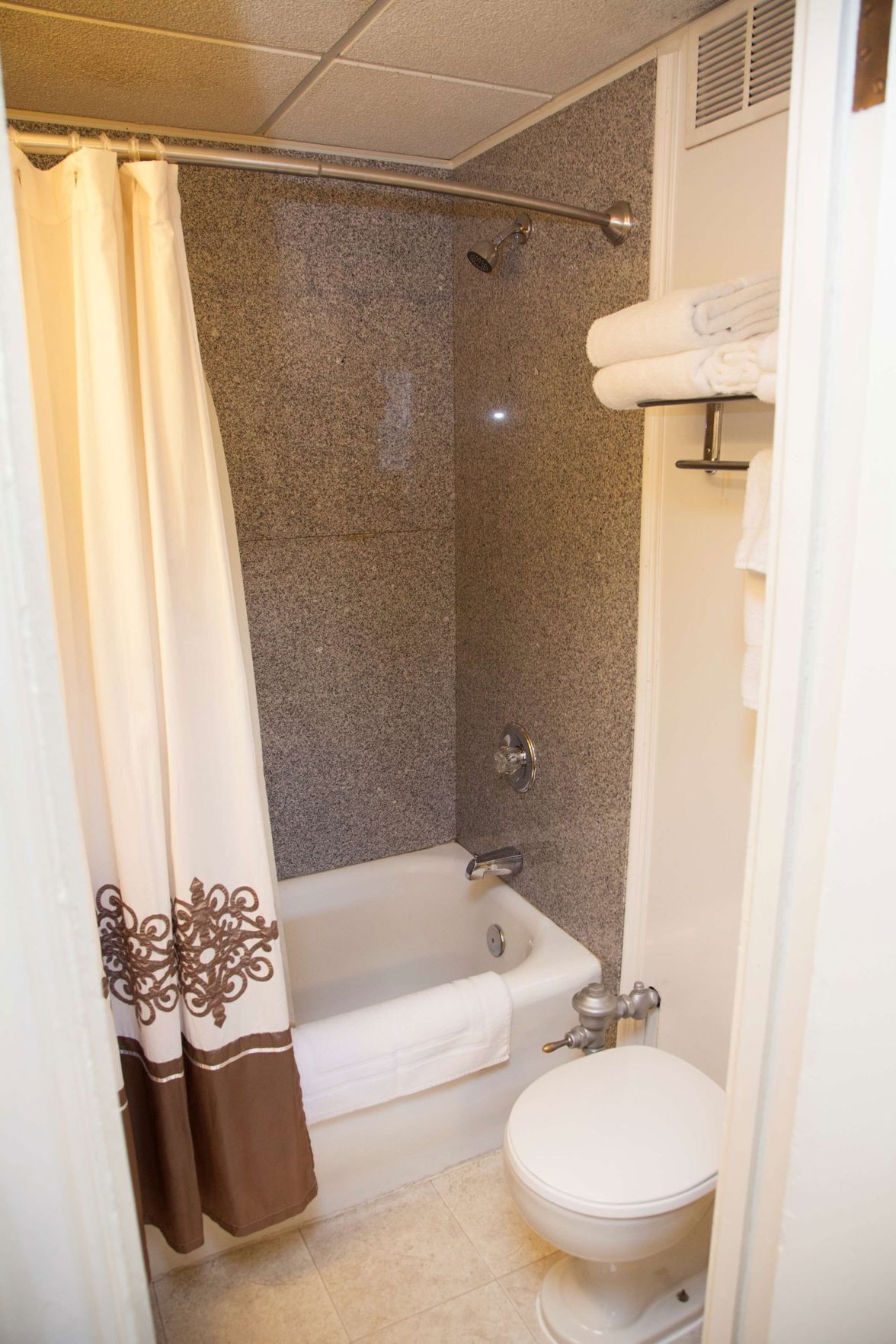 Bathroom | Free toiletries, hair dryer, towels, soap