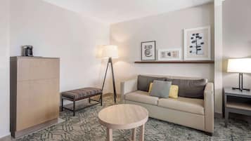 Suite Studio, 1 trÚs grand lit et 1 canapé-lit, non-fumeurs | Literie de qualité supérieure, bureau