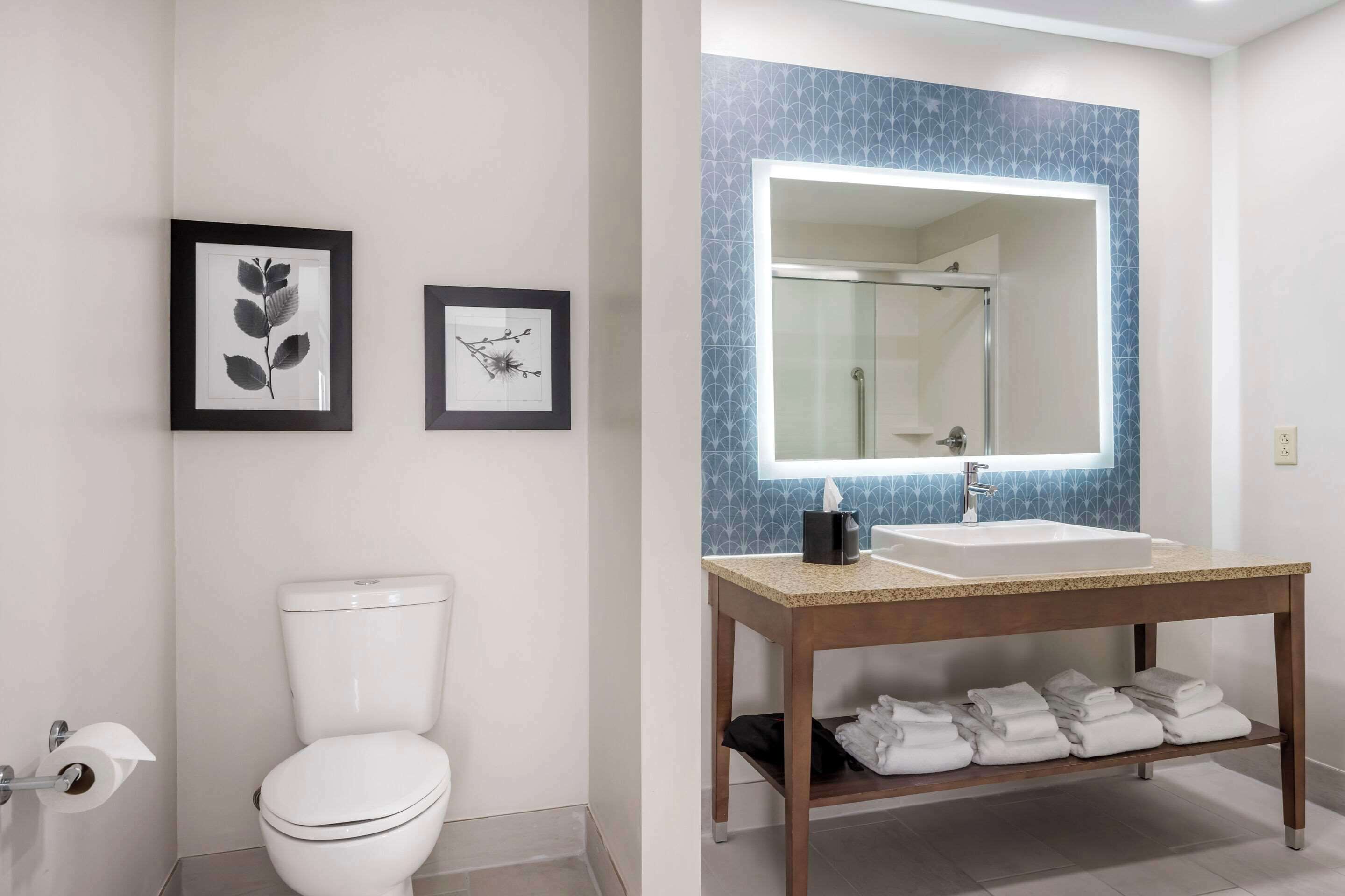 studio suite, 1 king bed with sofa bed, non smoking | premium bedding, desk, laptop workspace, blackout curtains