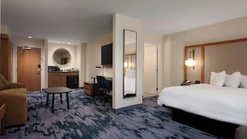 Studio, 1 très grand lit et 1 canapé-lit | Bureau, espace de travail pour ordinateurs portables