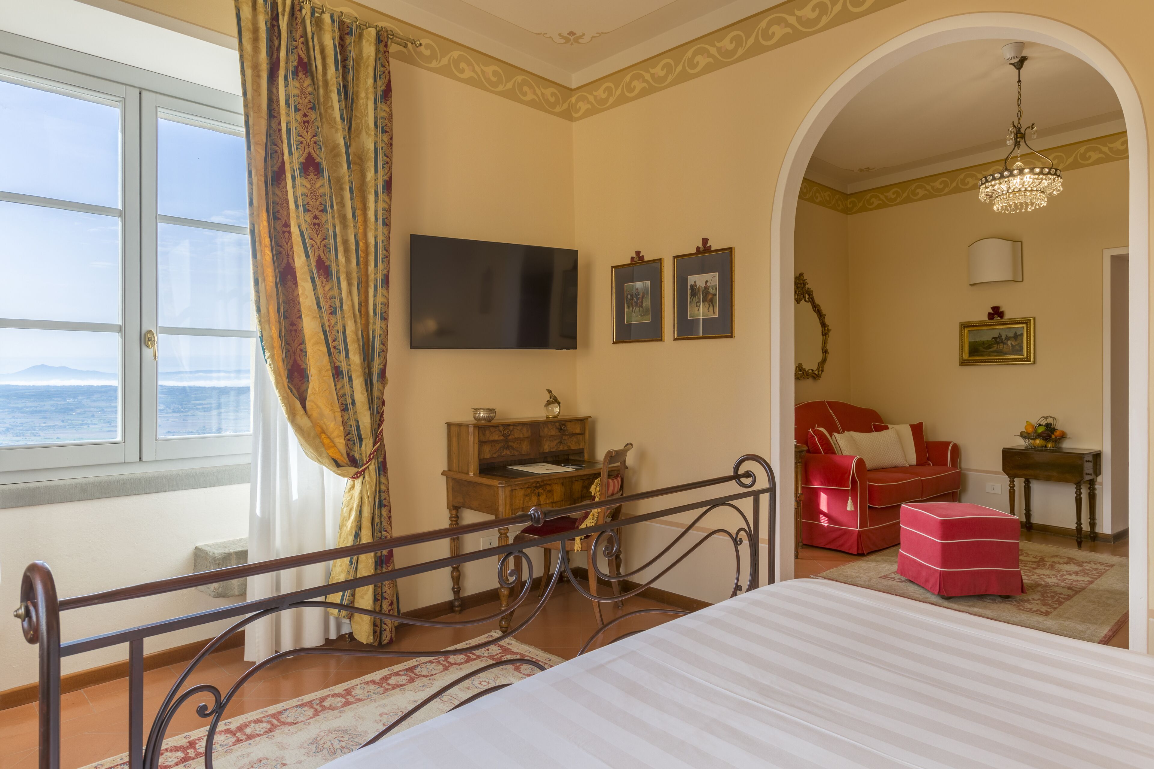 camera suite king con vista panoramica | 1 bedroom, premium bedding, minibar, in-room safe