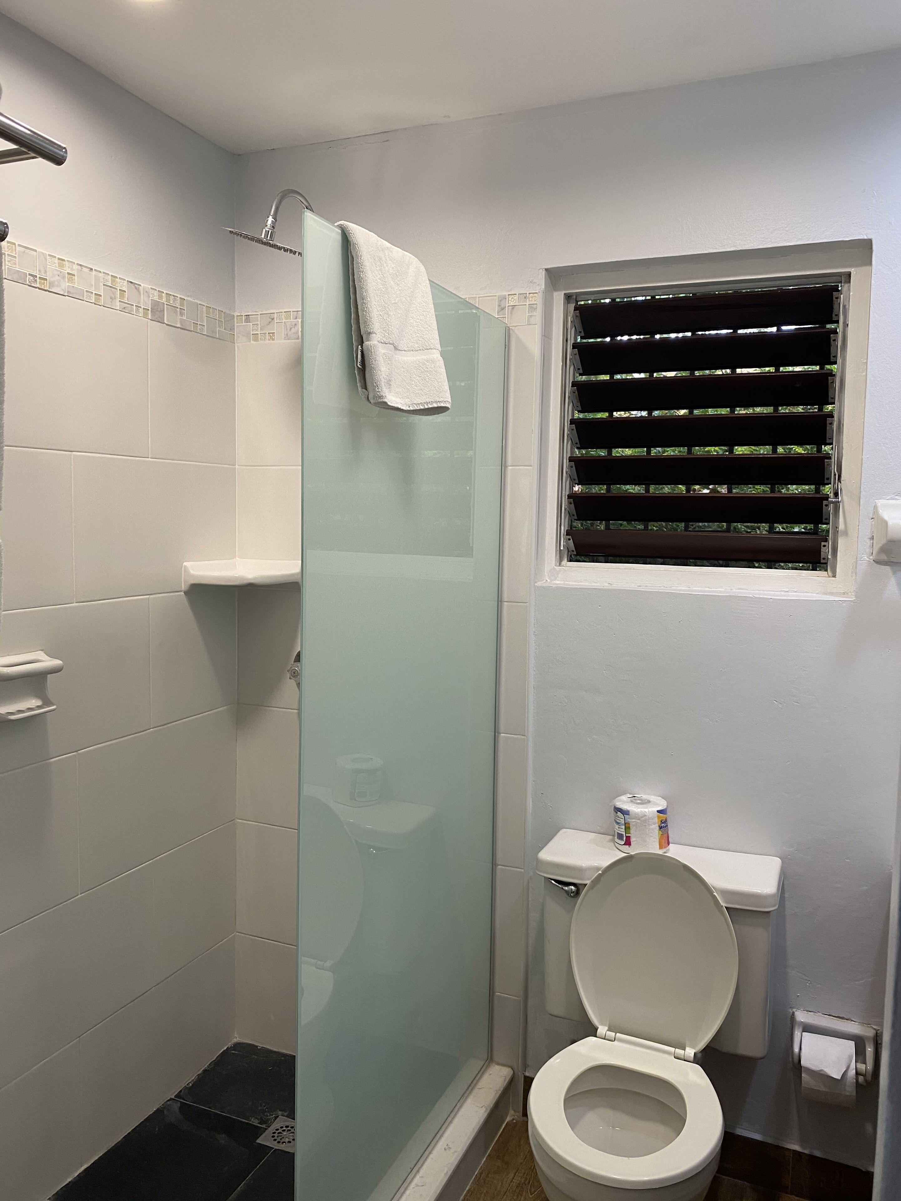 deluxe room | bathroom | free toiletries, towels