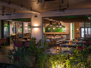 Dinner served  - Neptune Luxury Resort (Kos)