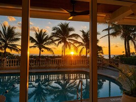 Outdoor pool, open 8:00 AM to 7:00 PM, sun loungers