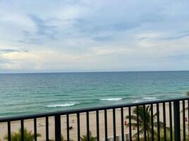 Grand Suite, 1 King Bed with Sofa bed, Ocean View, Beachfront | Balcony view