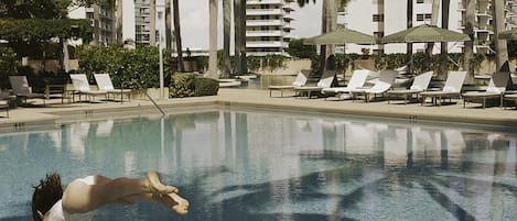 2 outdoor pools, cabanas (surcharge), pool umbrellas
