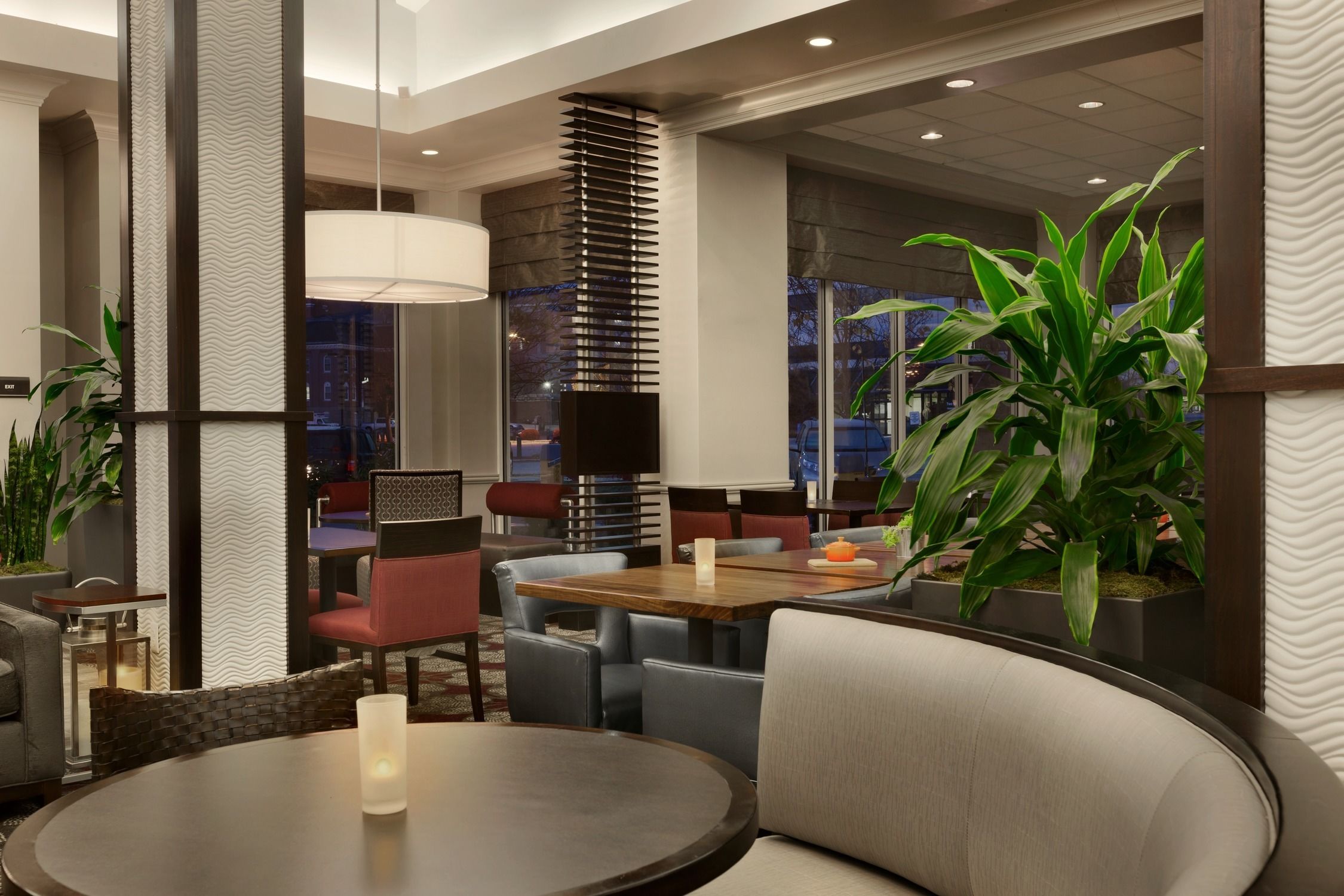 Lounge i lobbyen