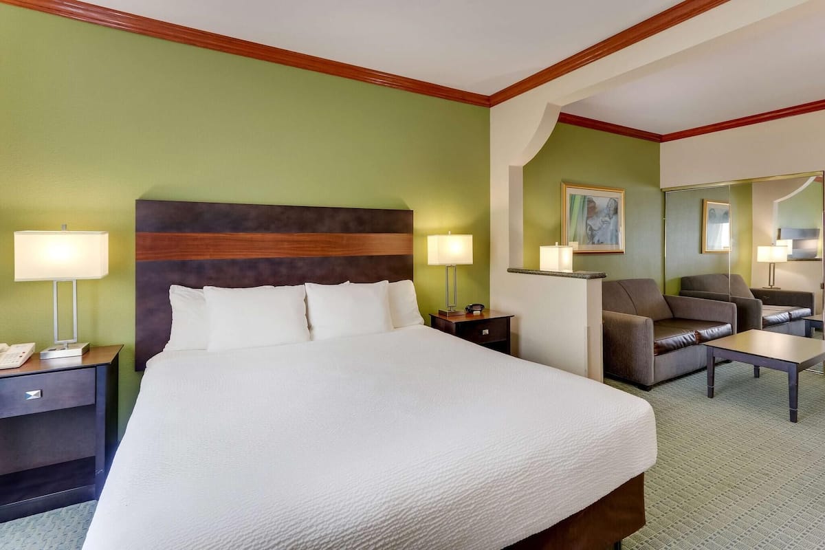 1 chambre, literie de qualité supérieure, couette en duvet d'oie
