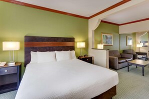 1 bedroom, premium bedding, down comforters, pillowtop beds