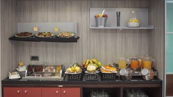 Daily buffet breakfast (EUR 10 per person)