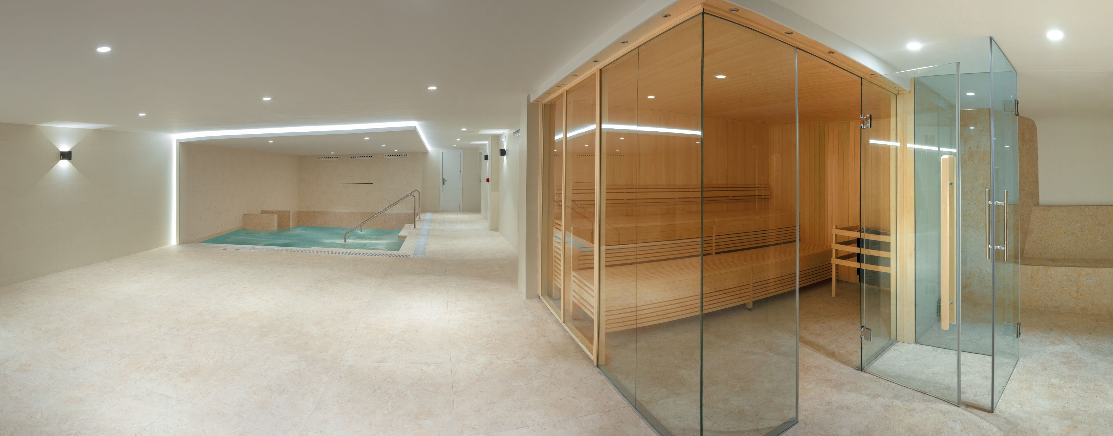 sauna, hot tub, turkish bath/hammam, body treatments, facials