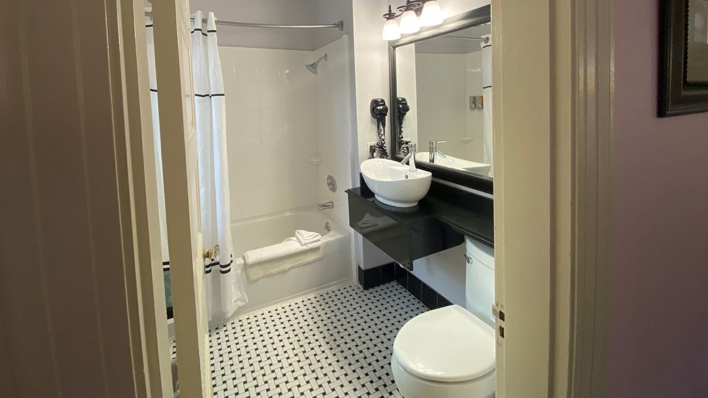 individually decorated, individually furnished, desk, blackout curtains