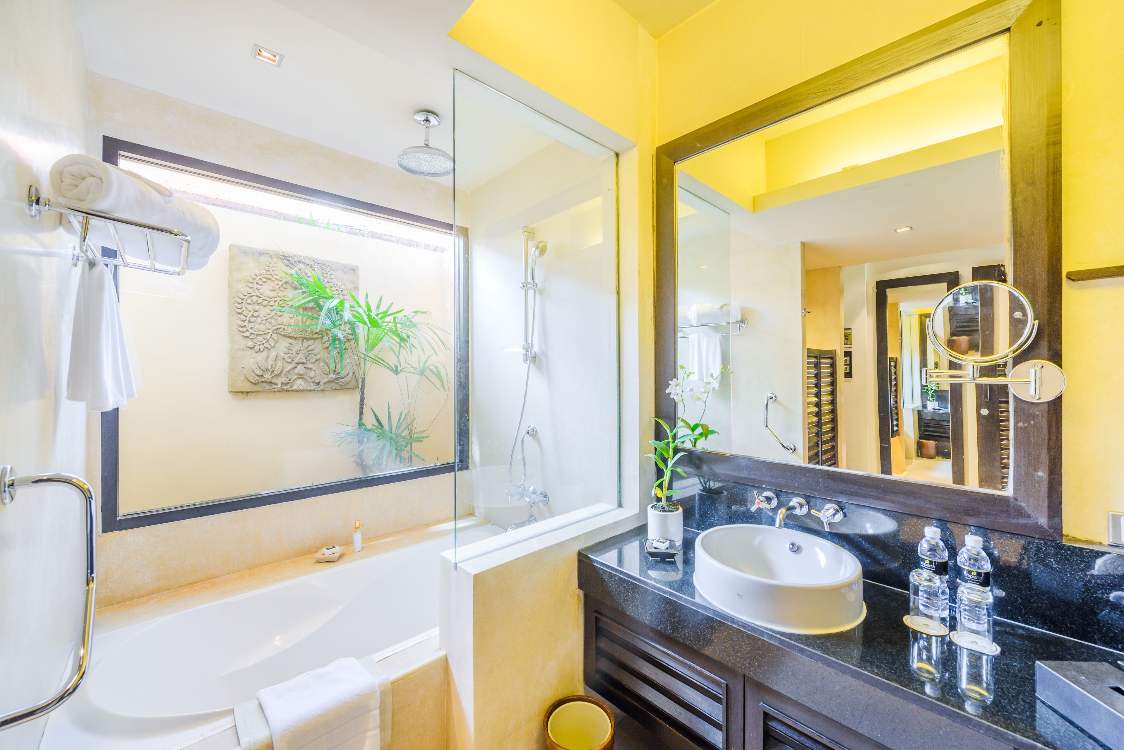 suite (impiana suite) | bathroom | free toiletries, hair dryer, bathrobes, slippers