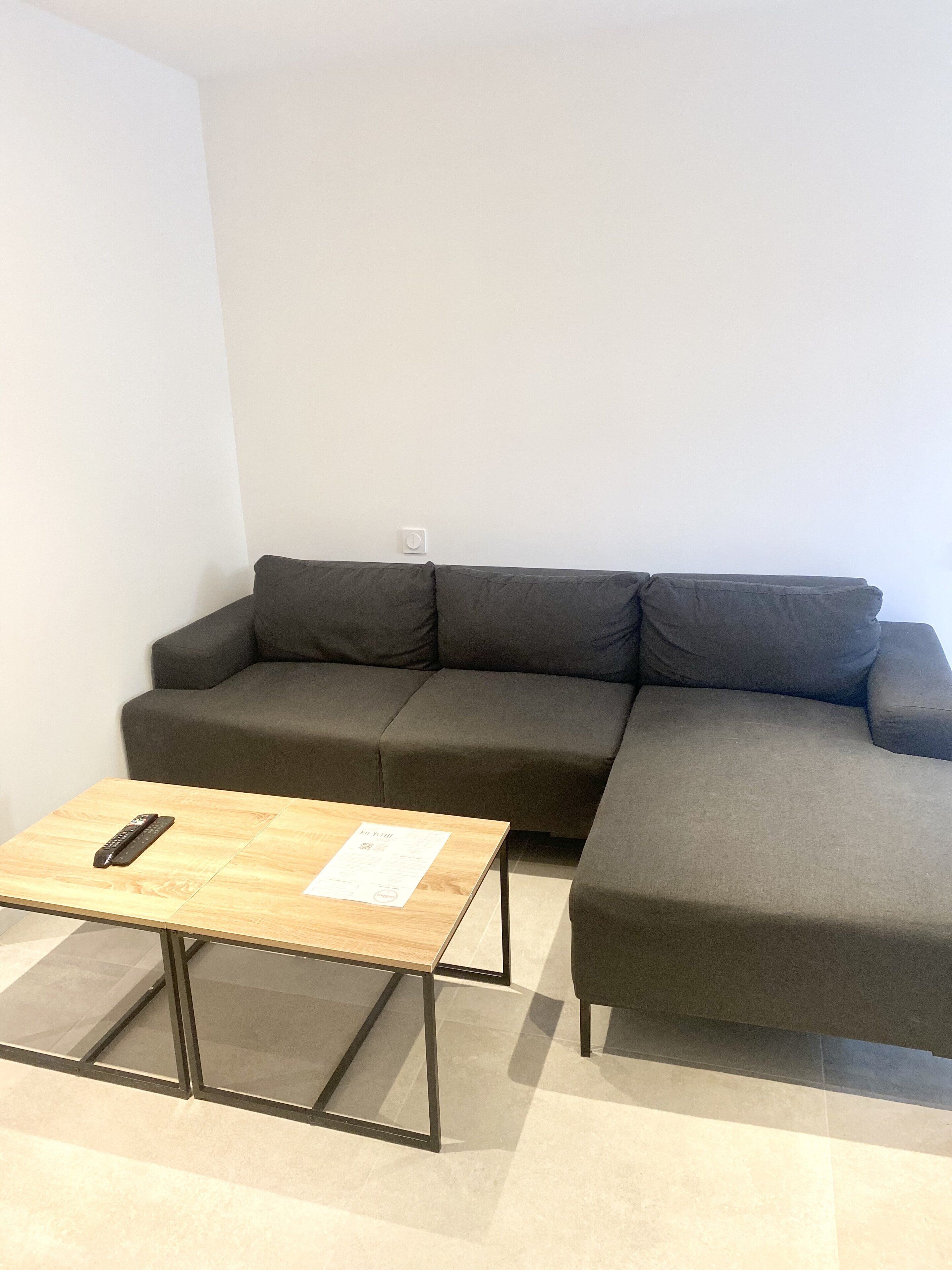 standard apartment | living area | lcd tv