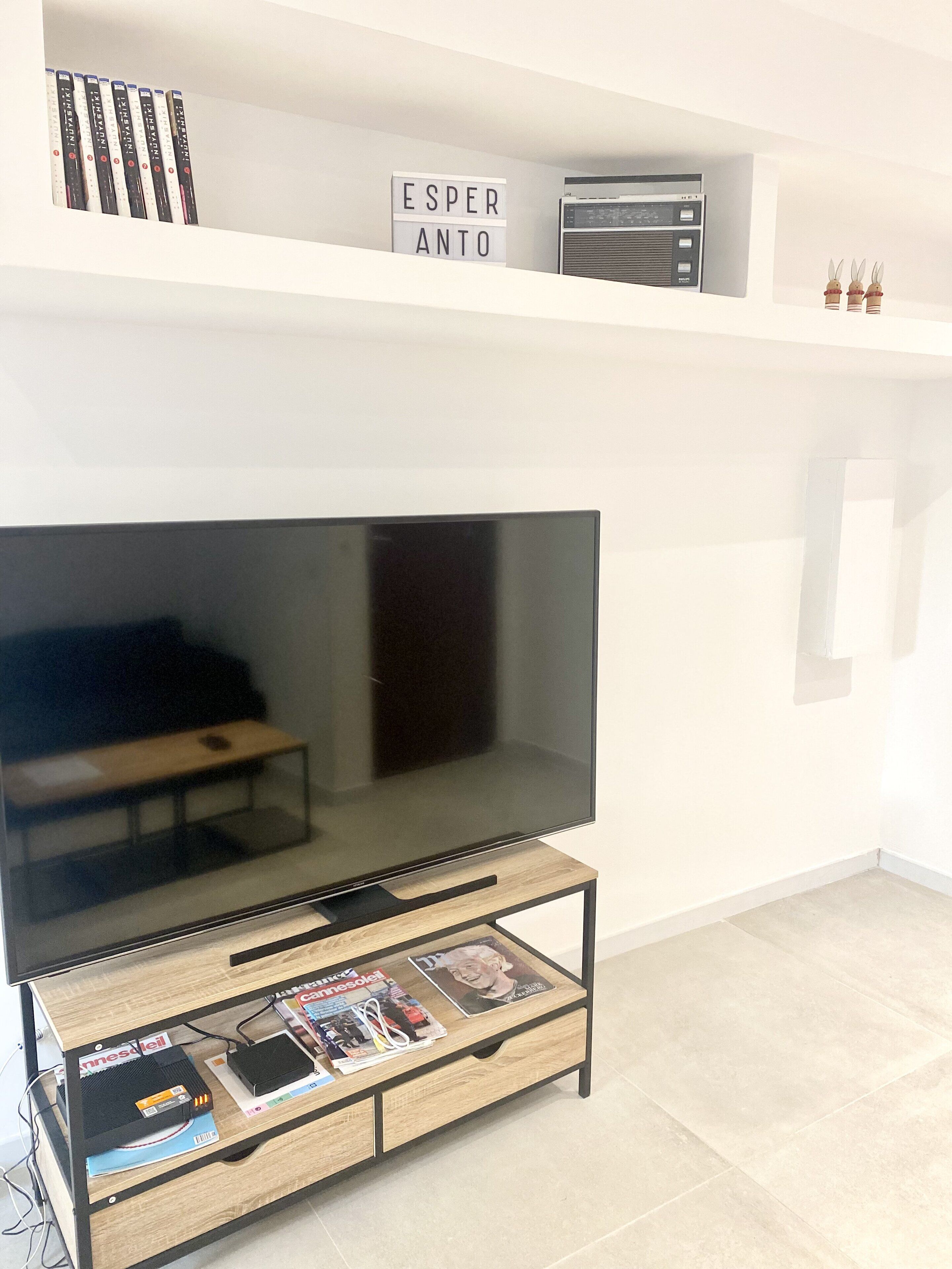 standard apartment | living area | lcd tv