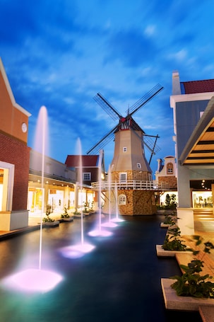 Fountain. A'Famosa Resort