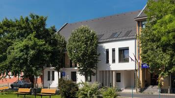 Voorkant van accommodatie