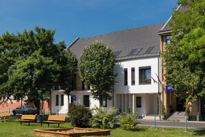 Voorkant van accommodatie