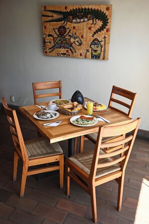 Breakfast, lunch and dinner served - Hotel Hacienda (Oaxaca)