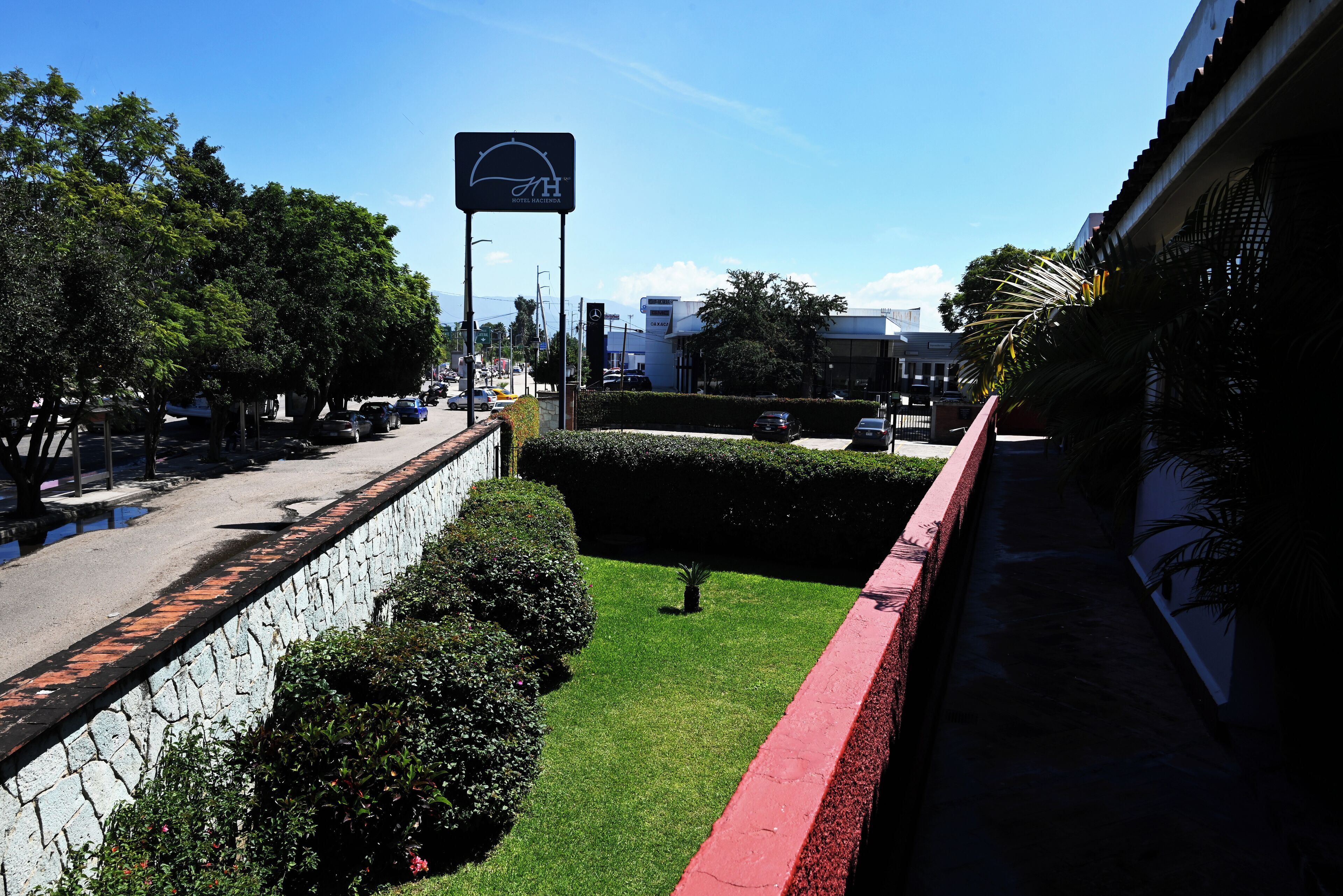 Fachada del alojamiento