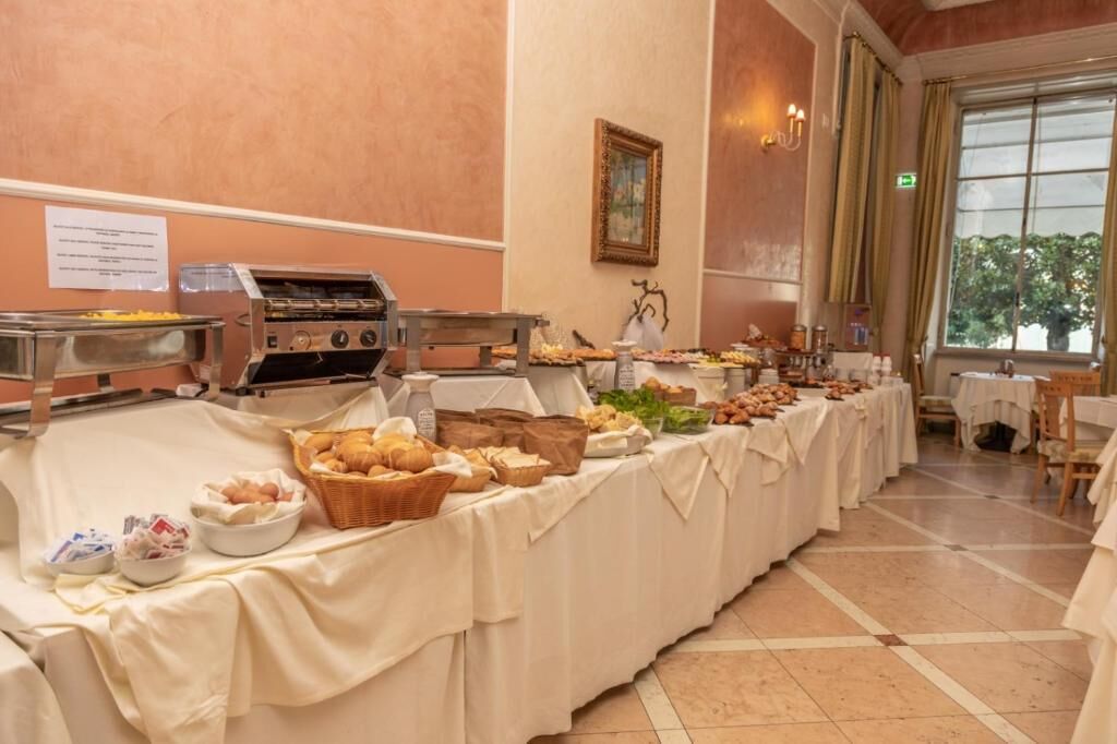 daily buffet breakfast (eur 12 per person)