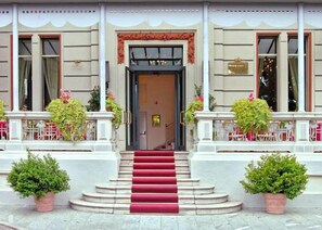 Entrada de la propiedad