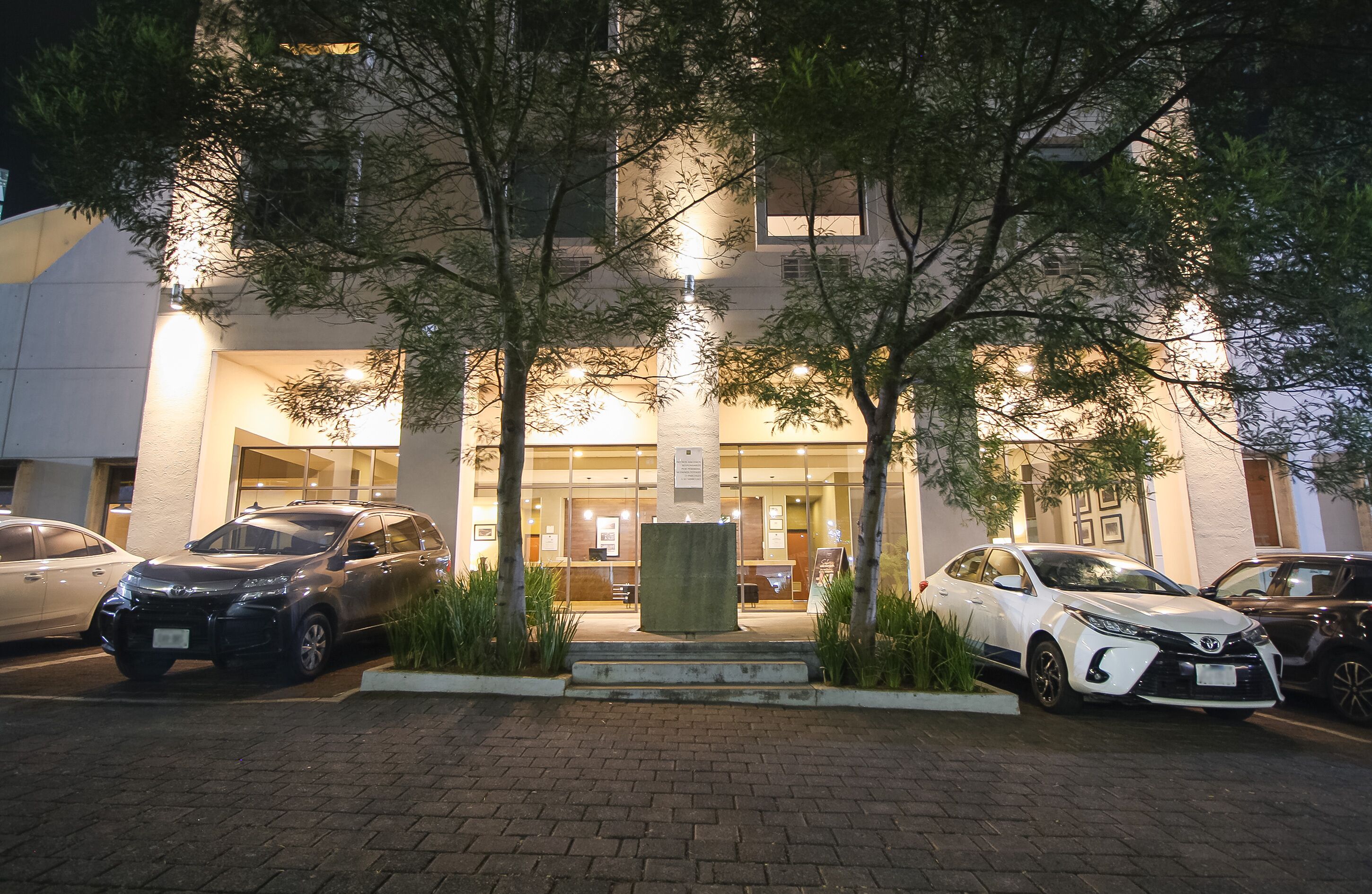 Entrada de la propiedad