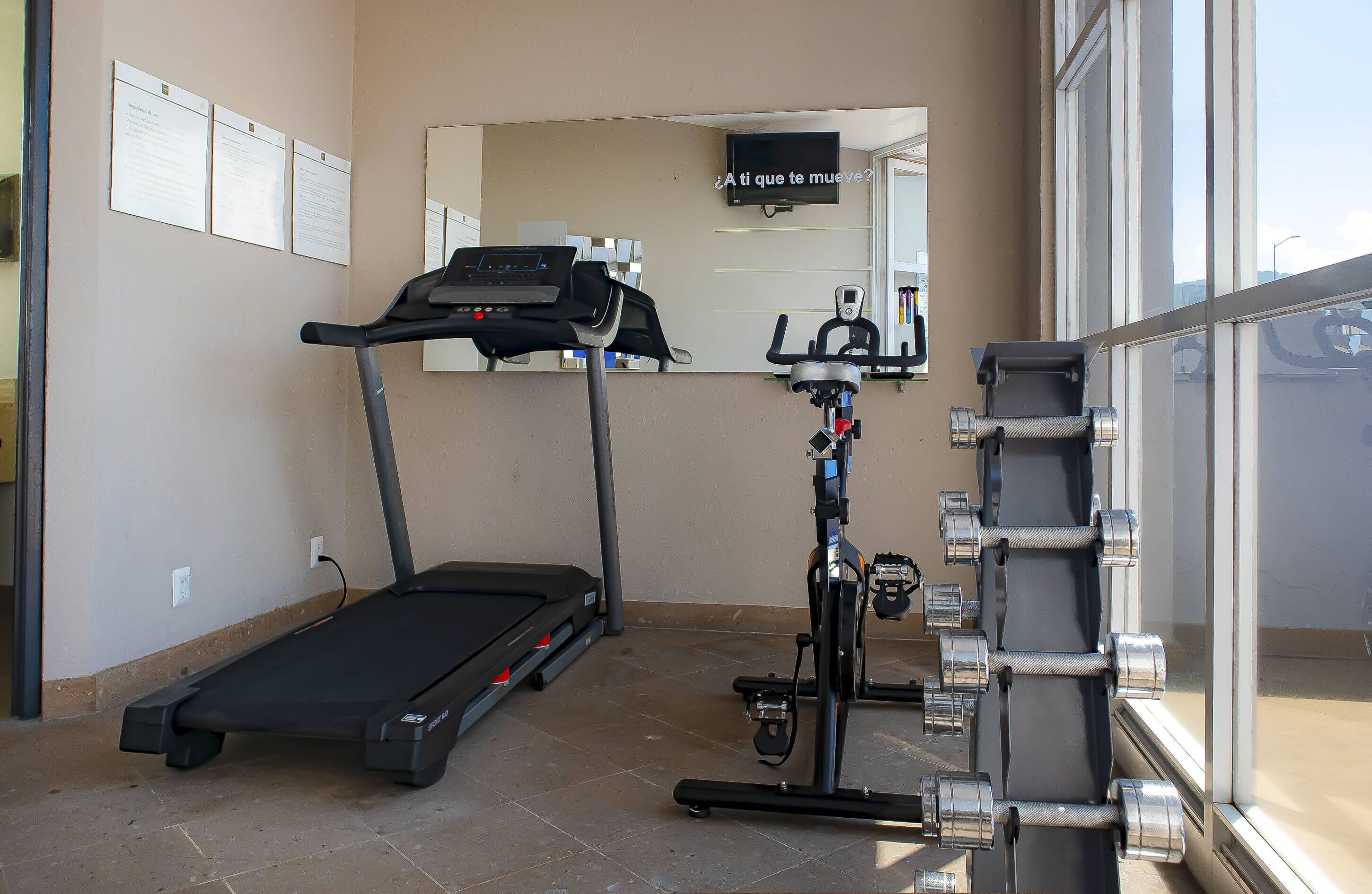fitness facility