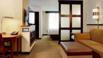 Blackout drapes, iron/ironing board, free cribs/infant beds, free WiFi