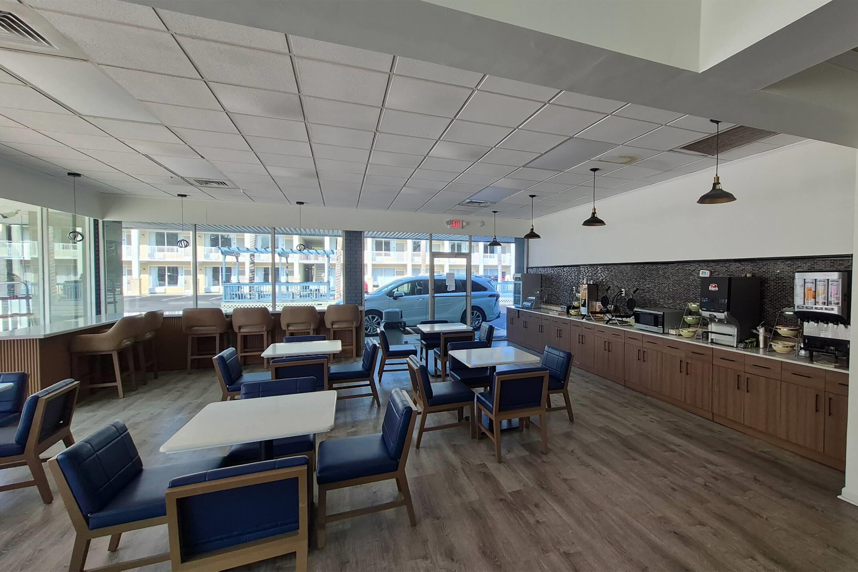 Breakfast area