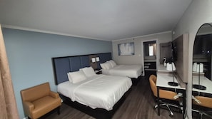 Room, 2 Queen Beds, Non Smoking | Desk, laptop workspace, blackout drapes, iron/ironing board - Baymont by Wyndham Pawleys Island (Pawleys Island)