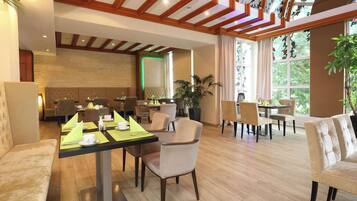 Daily buffet breakfast (EUR 10 per person)