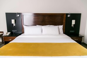 Premium bedding, in-room safe, desk, blackout curtains