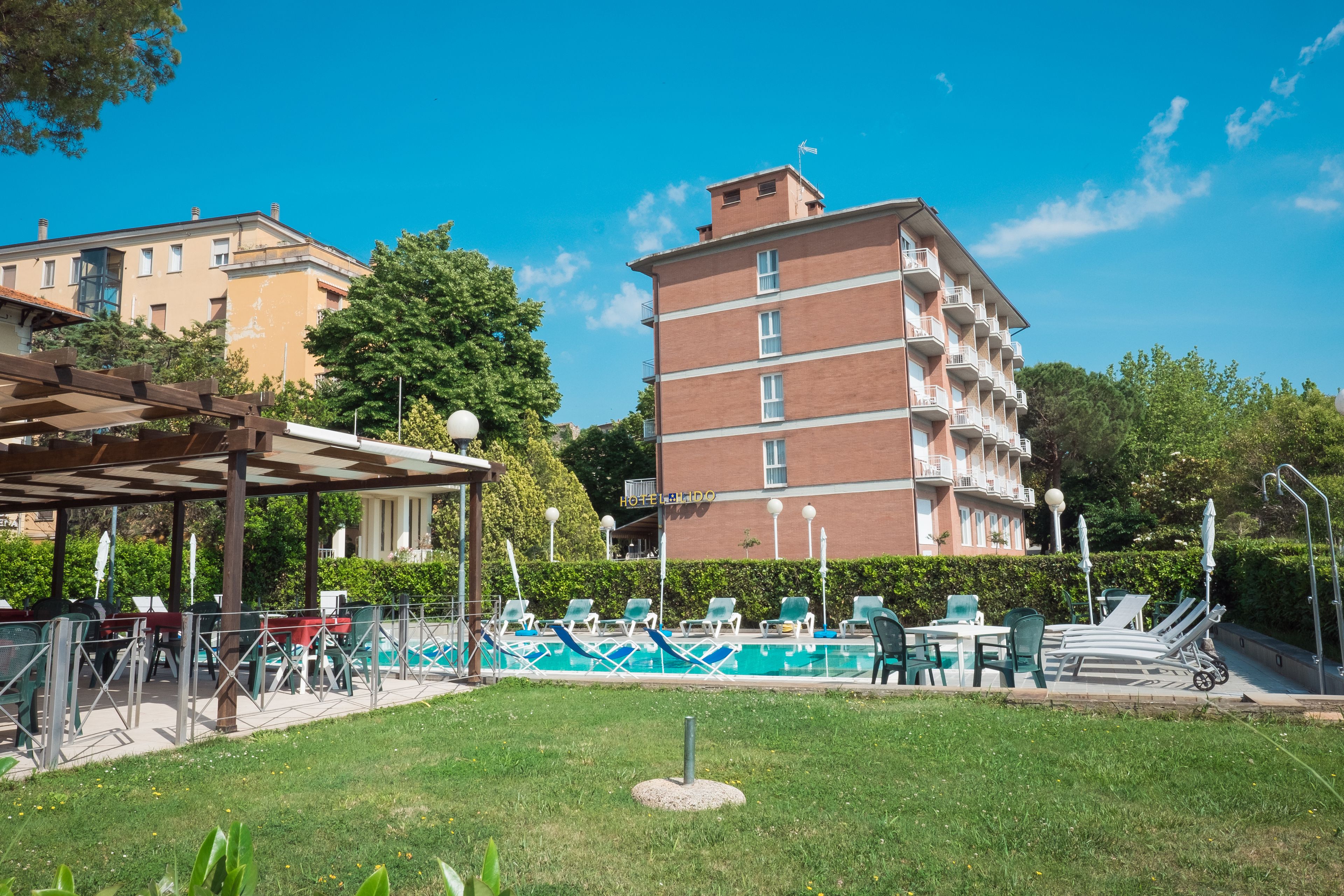 Façade de l’hébergement