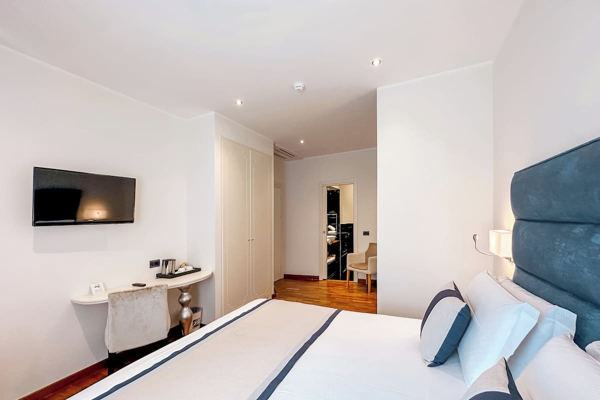 Suite familiare | 1 camera, biancheria da letto di alta qualità, copriletto in piuma