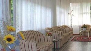 Sitteområde i lobbyen