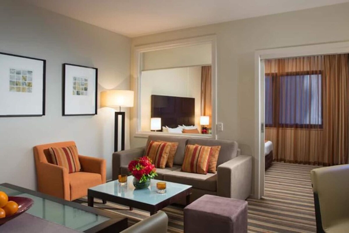 Living area | 25-inch LCD TV with digital channels, TV