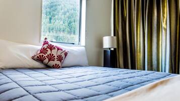 Iron/ironing board, free WiFi, bed sheets