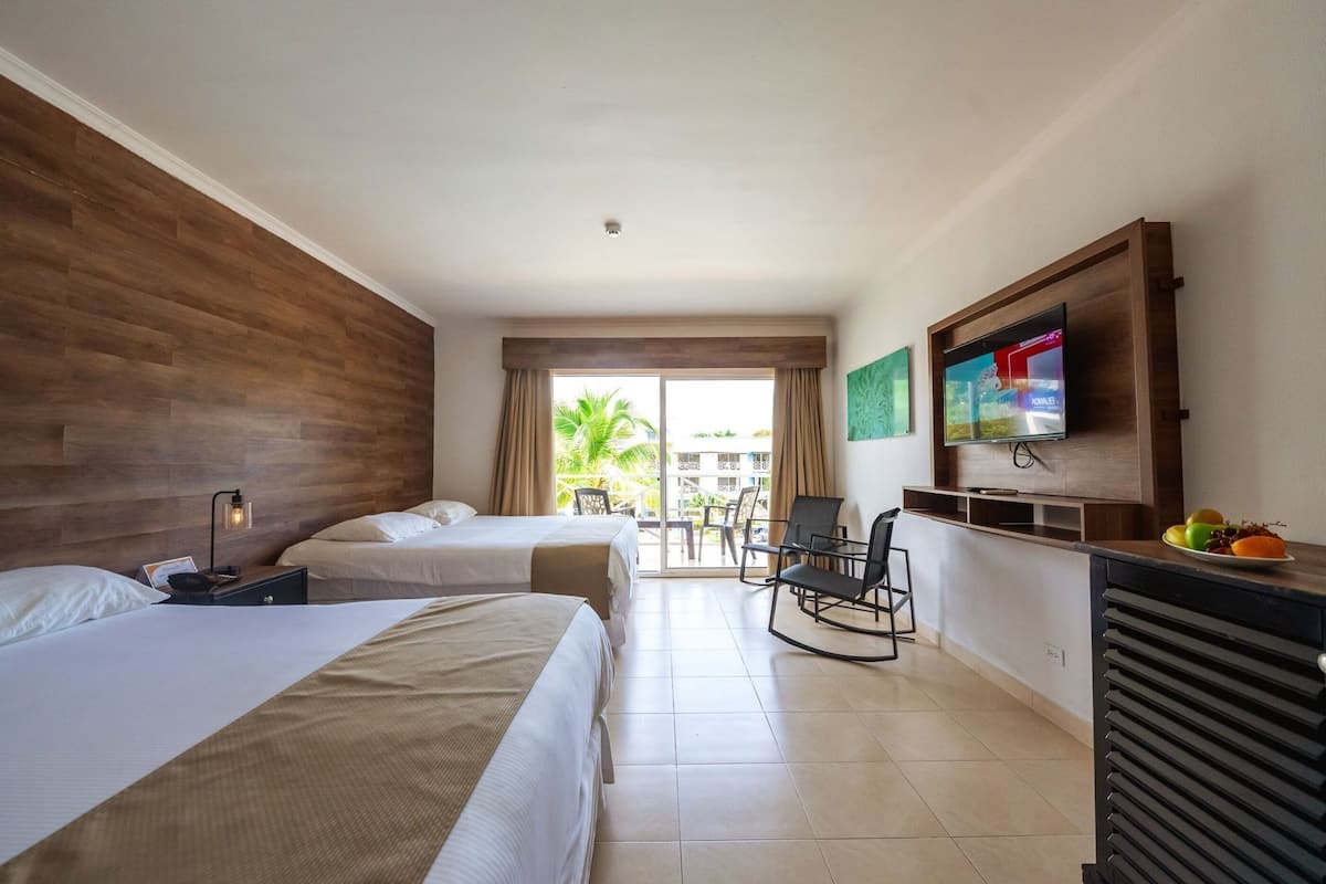 In-room safe, desk, laptop workspace, blackout curtains