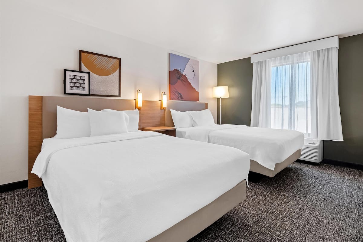 In-room safe, desk, blackout curtains, iron/ironing board