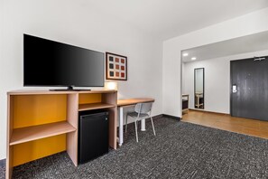 In-room safe, desk, blackout curtains, iron/ironing board