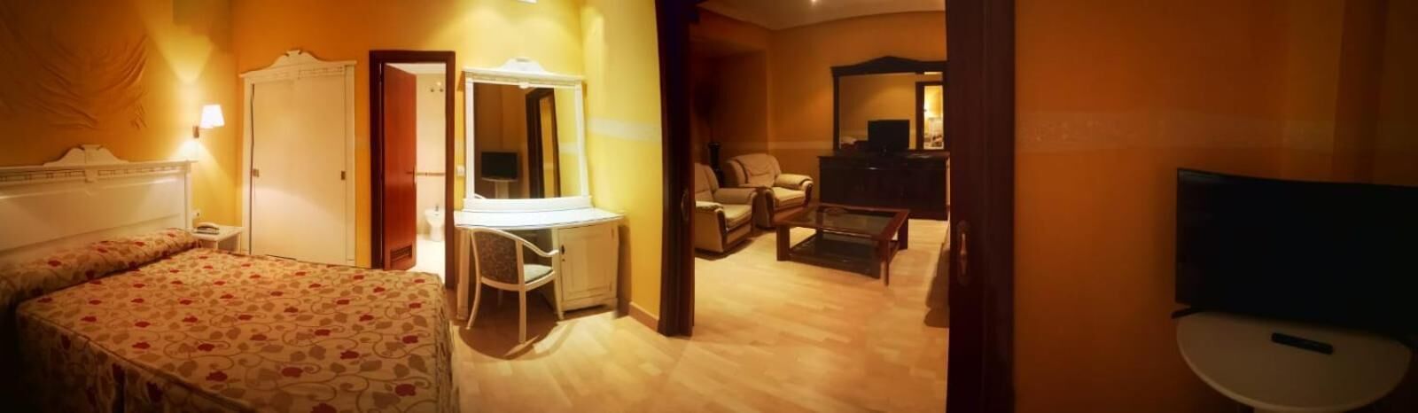 junior suite | minibar, desk, laptop workspace, blackout curtains