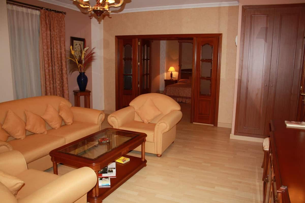 royal suite | living room | lcd tv