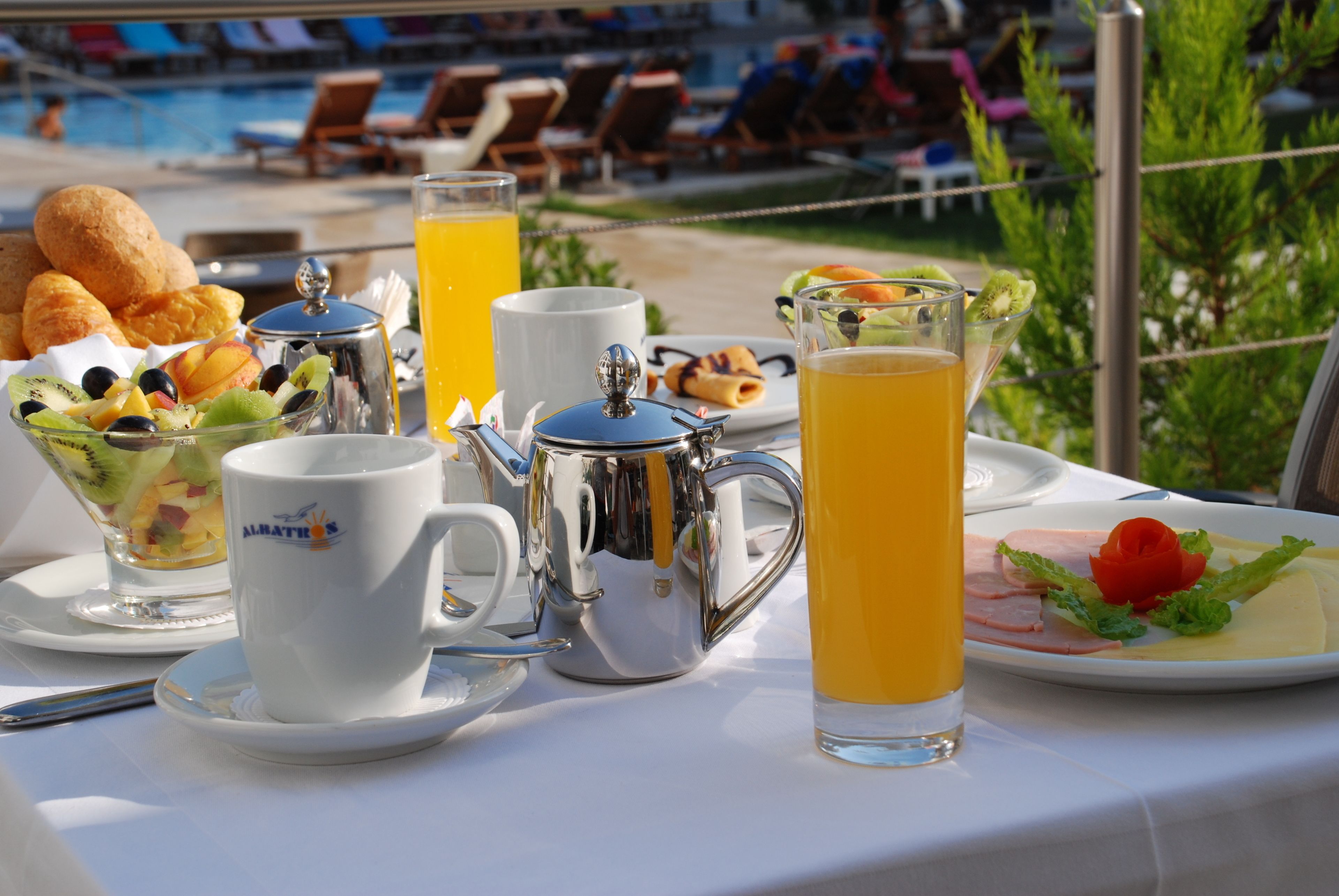 Petit déjeuner buffet compris tous les jours